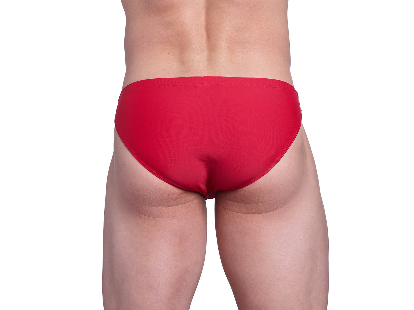 ATHLETIC SWIM BRIEF - RED