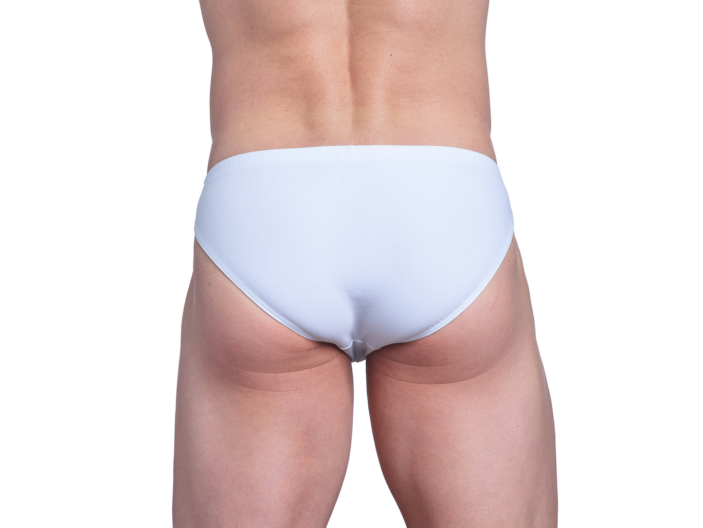 ATHLETIC SWIM BRIEF - WHITE