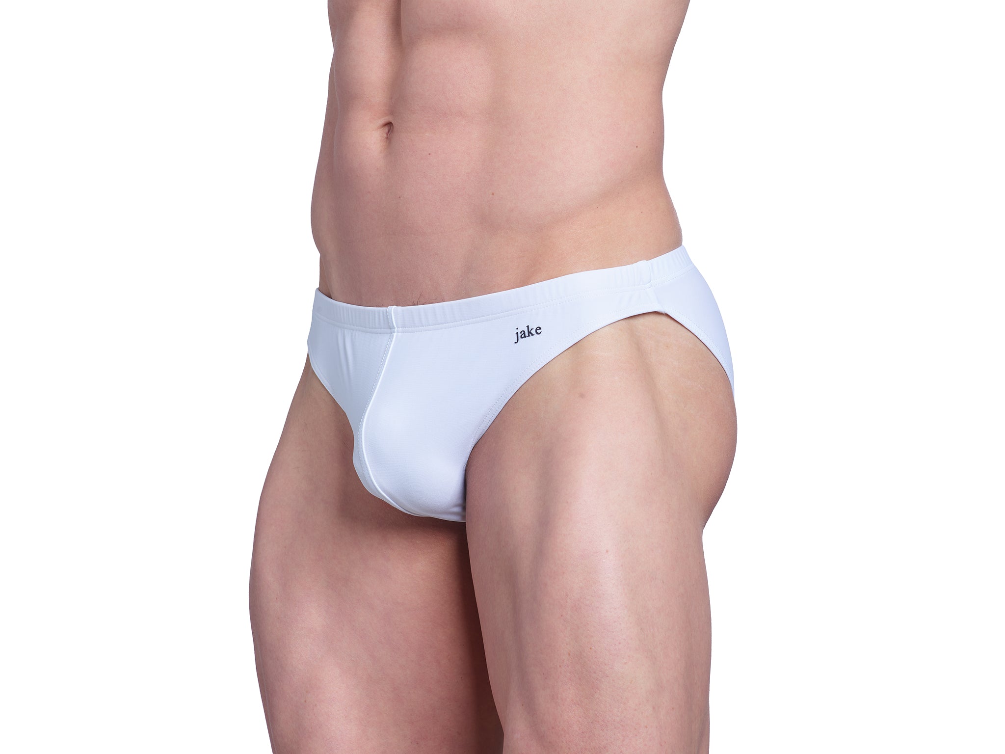 Mens white hot sale swim briefs